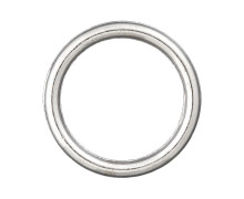 1 O-Ring - 35mm - Metall - Silber