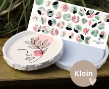 Outdoorstoff - Summer Breeze - Inlays für Silikon - Dekoteller - Tablett - Klein - Frida Kreativ - abby and amy