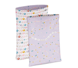 DIY-NÄHSET - Buchtasche - Mama - Perlenzauber - Softshell - abby and amy