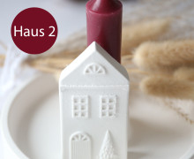 Silikon - Gießform - Kleines süßes Haus - Zuhause - Haus 2 - vielfältig nutzbar