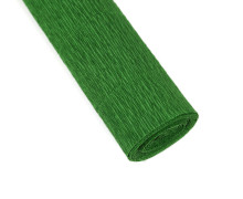 Floristenkrepp - Blumenkrepp - Krepppapier - 1 Rolle - 50cm x 250cm - uni - Grün