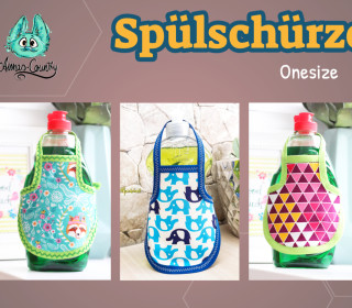 Spülschürze / Eine Schürze für deine Spülflasche