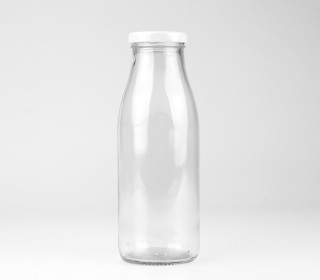 1 Glasflasche - Flasche Zum Kerzenfärben - DipDye - Transparent