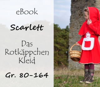 Scarlett Das Rotkäpchenkleid Gr. 80-164