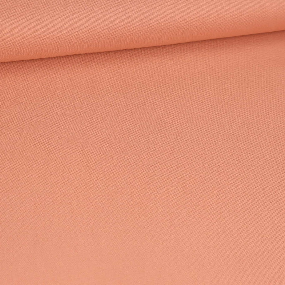 Canvas Stoff  - Feste Baumwolle - Uni - 140cm - Lachsrosa