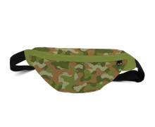 DIY-Nähset - small HipBag - Bauchtasche - Camouflage - Olivgrün - Outdoorstoff - abby and amy