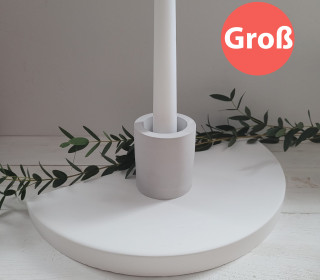 Silikon - Gießform - Dekoteller - Tablett - Halbiert - Glatt - Groß - vielfältig nutzbar