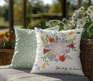 Genähtes Kissen inkl. Inlet - Spring Is Here - Irene Pacha - Mein Hanseherz