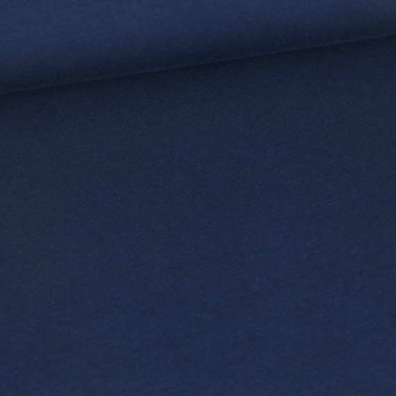 Modal Moin - Jersey - Uni - Stahlblau