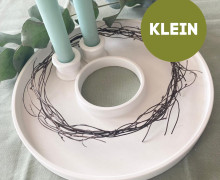 Silikon - Gießform - Dekoteller - Ring - KLEIN - vielfältig nutzbar