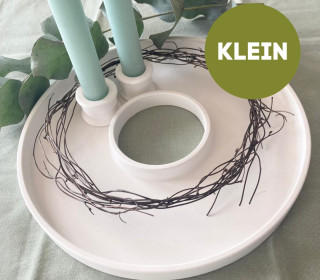Silikon - Gießform - Dekotablett - Ring - KLEIN - vielfältig nutzbar