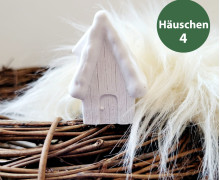 Silikon - Gießform - Winterhäuschen - Mini-Häuser - Häuschen 4 - vielfältig nutzbar