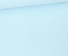 Bio Sommersweat - Organic Cotton - French Terry - 145cm - Uni - Pastellblau