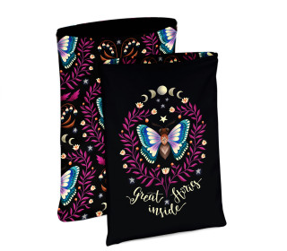 DIY-NÄHSET - Buchtasche - Midnight Moth  - Hamburger Liebe - Softshell - abby and amy