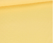 Baumwoll-Dobby - Baumwolle Webware - Hellgelb