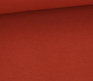 Bündchen Gretje - Glattes Bündchen - Schlauchware - Uni - Orangebraun