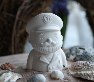 Silikon - Gießform - großer Kapitän - Seebären Bande - maritim - vielfältig nutzbar