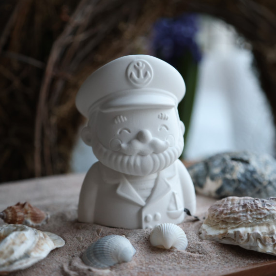 Silikon - Gießform - großer Kapitän - Seebären Bande - maritim - vielfältig nutzbar