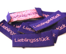 1 Label - Lieblingsstück - Lila/Rosa