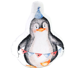 Kissenstoff - DIY - Kissen - Partypinguin - Wimpelkette - Velvet - Treeebird - abby and amy