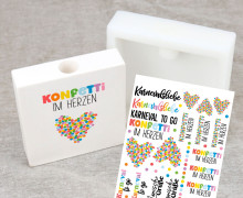 Rub-On Sticker - Karneval - Tante Henni Rubon - vielfältig nutzbar