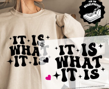 Onkel Bo's Bügelbilder - DIN A4 - It is what it is
