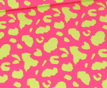 Softshell - Leo Love - Pink/Limettengrün - abby and amy