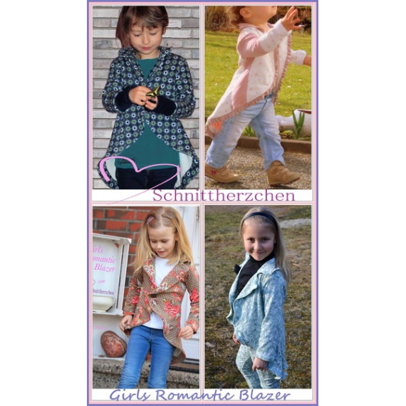 Ebook -  "Girls Romantic Blazer 98-164"