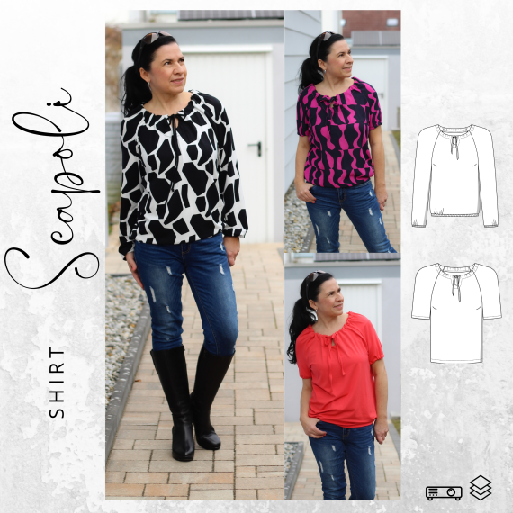 Ebook Shirt / Bluse SCAPOLI Gr. 34-56