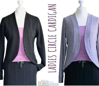 EBOOK - CIRCLE CARDIGAN LADIES GR. 34-54