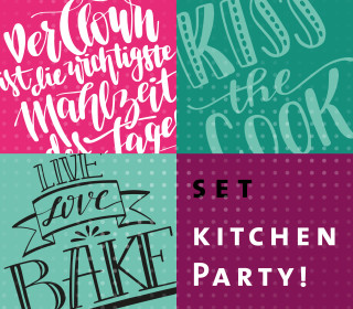 Plotterdatei-Set – Kitchen Party – Hamburger Liebe