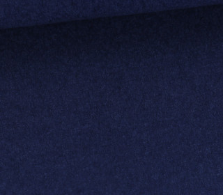 Woll Boucle - Uni - Saphirblau