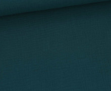 Musselin - Muslin - Double Gauze - Uni - Blaugrün - 125g - Schnuffeltuch - Windeltuch