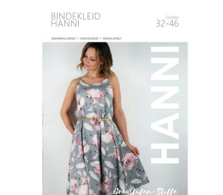 BINDEKLEID HANNI NÄHANLEITUNG UND SCHNITTMUSTER GR. 32 - 46