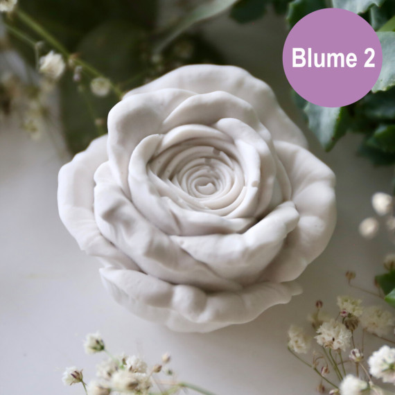 Silikon - Gießform - Mini Blumen - Blüten - Blume 2 - vielfältig nutzbar