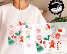 Onkel Bo's Bügelbilder - DIN A4 - Hippie X-Mas - BIG - Weihnachten