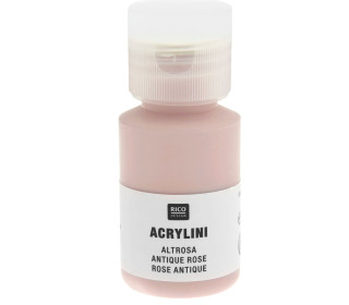 Acrylfarbe - Acrylini - 22ml - Matt - Geruchsarm - Rico Design - Altrosa