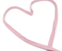 1m flache Kordel - Hoodieband - Kapuzenband - Altrosa