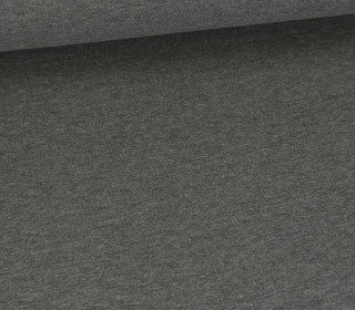 Leichter Sommersweat - French Terry - Qjutie - Uni - Grau Meliert - 661