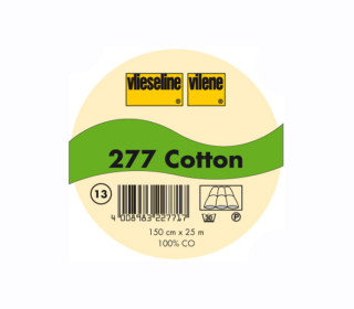1 Meter Vlieseline - Volumenvlies 277 Cotton von Freudenberg