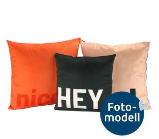 FOTOMODELL - Kissen-Set fertig genäht - cool. - Velvet