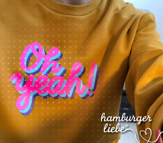 Plotterdatei – Oh yeah! – Hamburger Liebe