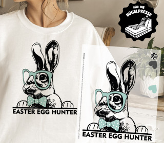 Onkel Bo's Bügelbilder - DIN A4 - EASTER EGG HUNTER - Mint