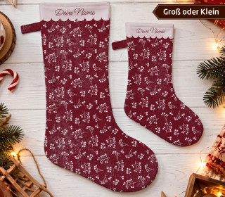 DIY-Nähset - Nikolaussocke - Weihnachtswunder - Lausemia Design Studio - Konfigurator