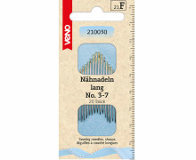 20 Nähnadeln - Lang - No. 3-7 - veno