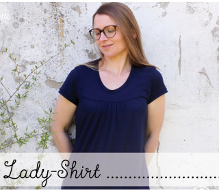 Lady-Shirt Schnittmuster und Anleitung von Konfetti Patterns