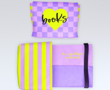 DIY-Nähset - Buch-Organizer - I Love Books - studio.mARTinchen - Softshell - abby and amy