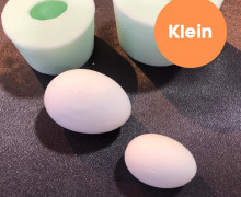 Silikon - Gießform - Deko Osterei - Liegend - KLEIN - vielfältig nutzbar