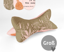 DIY-Nähset - Leseknochen - Groß - Herbstzauber - Schnecke - Lausemia Design Studio - Velvet - abby and amy