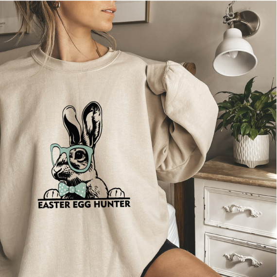 Onkel Bo's Bügelbilder - DIN A4 - EASTER EGG HUNTER - Mint